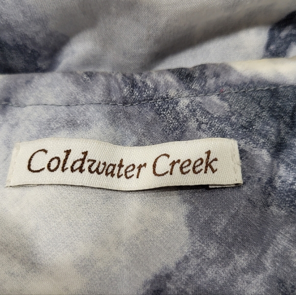 Coldwater Creek marbled gray skirt - Picture 3 of 7